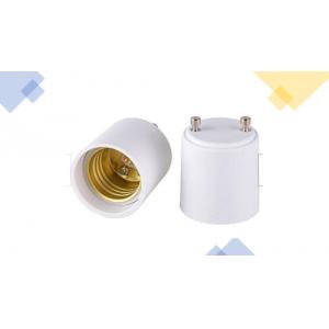 GU24 to Medium Base E27 E26 Adapter LED Light Bulb Converts Twist Lock 2-Pin
