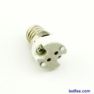 1pc E12 to MR16 G4,G5.3 Socket Led Lamp Light Bulb Holder Base Converter Adapter