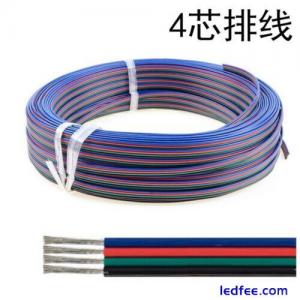 4-pin 10MM 3528 5050 RGB LED connector wire adapter cable