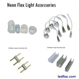 2 x  LED STRIP NEON FLEX ROPE ...