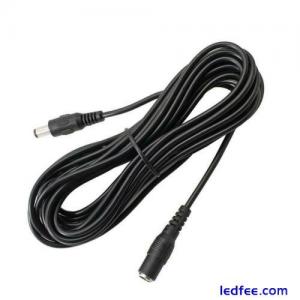 12V DC POWER EXTENSION CABLE 5.5 x 2.1mm for CCTV CAMERA / LED / DVR / PSU LEAD