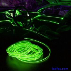 LED Auto Car Interior Decor Atmosphere Wire Strip Light Lamp Accessories 12V US