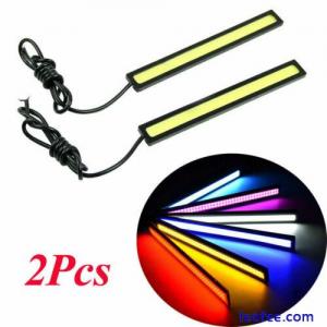 LED Car Interior Strip Lights Bar Lamp Car Van Caravan Boat 12V In 4 Color UK