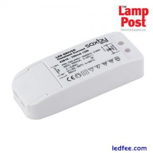 Saxby 43816 White 12W 350mA Constant Current LED Driver Accessory