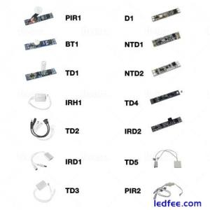 LED Dimmer Schalter Platinen Einbau Aufbau verschiedene Varianten 12-24V DC