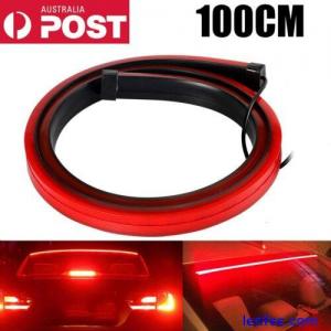 LED Strip Brake Bar Rear Tail Red High Reverse Stop Signal Light Car Accessories