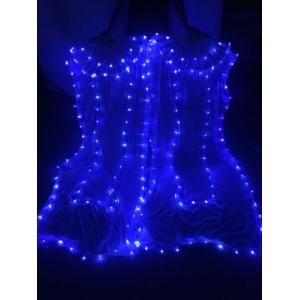 New Belly Dance LED Fan Accessories Veils Silk Carnival Stage Performance Props