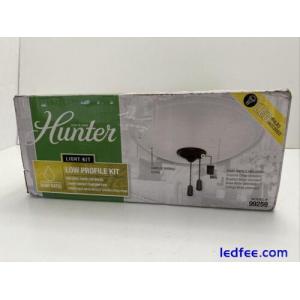 Hunter Casablanca Fans 99259- Low Profile Light Kit - Accessory White Glass Bowl