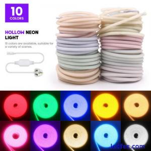 230V COB Neon LED Strip Rope Lights Waterproof Flexible Kitchen Bedroom Outdoor