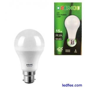 15W = 150w LED HIGH POWER Lamp COOL WHITE B22 BAYONET Cap LIGHT BULB Energy Save