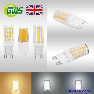 12V 3W G4 240V 5W 8W Dimmable G9 LED Capsule Light Bulbs Replace Halogen Lamp 