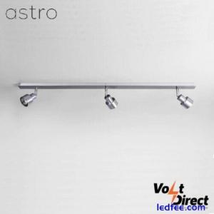 ASTRO Brush Aluminium Ceiling Light 3 Adjustable Spotlights GU10 LED  RRP£185