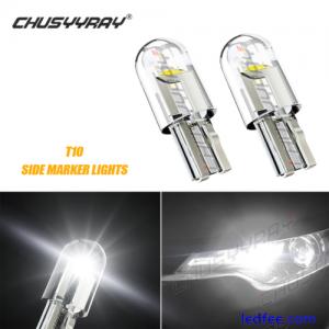 2x T10 501 LED Side Light Bulb...