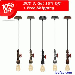 Pipe Lighting Steampunk industrial vintage E27 Base style Ceiling pendant light