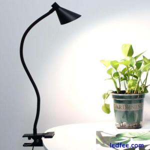 Desk Lamp Clip Light, 3 Light Modes 5 Dimmable Brightness Book Reading Light