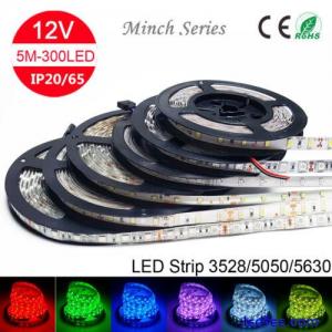 5m RGB LED Strip Light SMD 5050 5630 3528 LED String Ribbon Decoration Lamp 12V