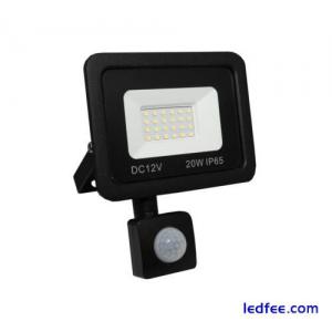 LED Floodlight 20w 12V DC PIR ...