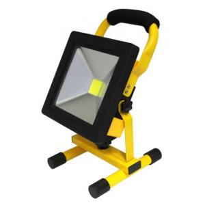 LED Rechargeable Cordless Work Site Flood Light Mobile Portable Camping Lamp 20W