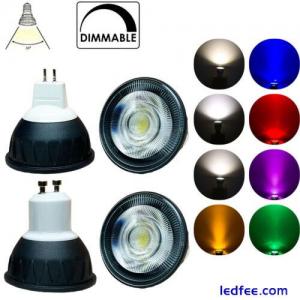 10W GU10 MR16 Dimmable COB LED...