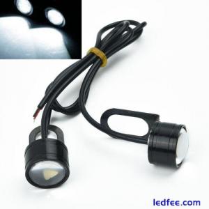2*/Set-12V Motorcycle LED Lights Spotlight Headlight Driving Light Fog Lamp US
