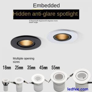 Small Spot Light 0.5W Mini LED Spotlight Dimmable Recessed Downlight