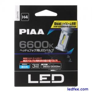 PIAA Ultra LED Bulbs 6600K for Head/Fog Lights 3800/3000lm(H4)(LEH170)(x2)