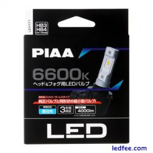 PIAA Ultra LED Bulbs 6600K for Head/Fog Lights 4000lm(HB3/4/HIR1/2)(LEH171)(x2)