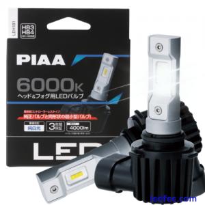 PIAA Ultra LED 6000K Bulbs for Head/Fog Lights 4000lm (HB3/4/HIR1/2)(LEH181)(x2)