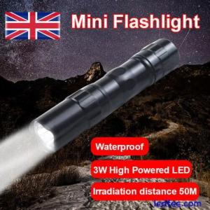 SMALL TORCH | Mini Handheld Powerful LED Tactical Pocket Flashlight Bright UK A+