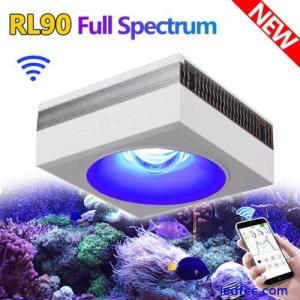 PopBloom Dimmable LED Aquarium Light Full Spectrum for Reef Coral Marine Tank