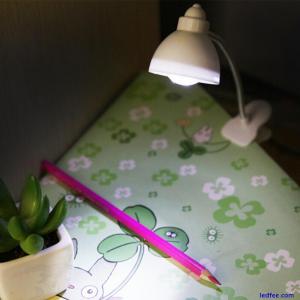 Desk Lamp Bedside LED Clip Eye-caring Reading Light Bedroom Flexible