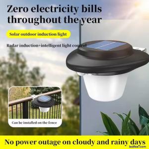 Outdoor Solar Wall Light LED Motion Sensor Bright Flood Street Lamp Garden NEW