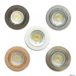 GU10 Led Recessed Twist Lock Lights Ceiling Spots Ceiling Downlight Spotlights