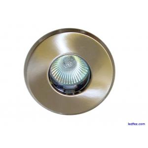 5W LED Recessed Shower Bathroom Downlight Spotlight IP65 White , Chrome