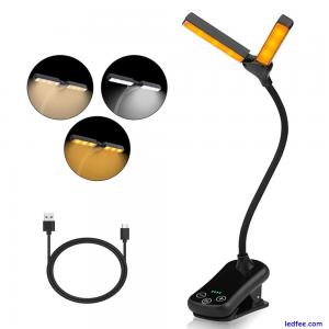 Clip On Desk Lamp LED Flexible...