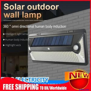 LED Solar Light Sunlight Waterproof Street Exterior Wall Lamp PIR Motion Sensor