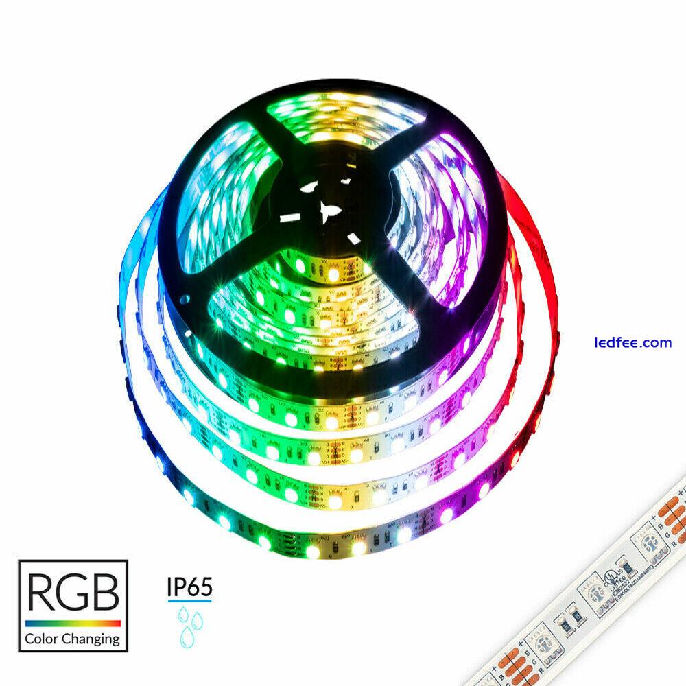 LED Strip Lights 1-10m RGB 5050 Colour Changing Tape Cabinet Kitchen TV Lighting 1 