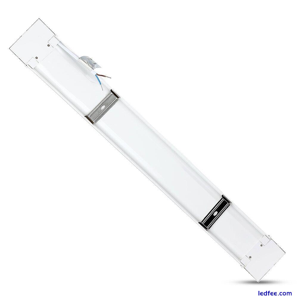 LED Batten Light 6500K Daylight Fluorescent Strip Light Slim Fitting LEDBRITE 2 