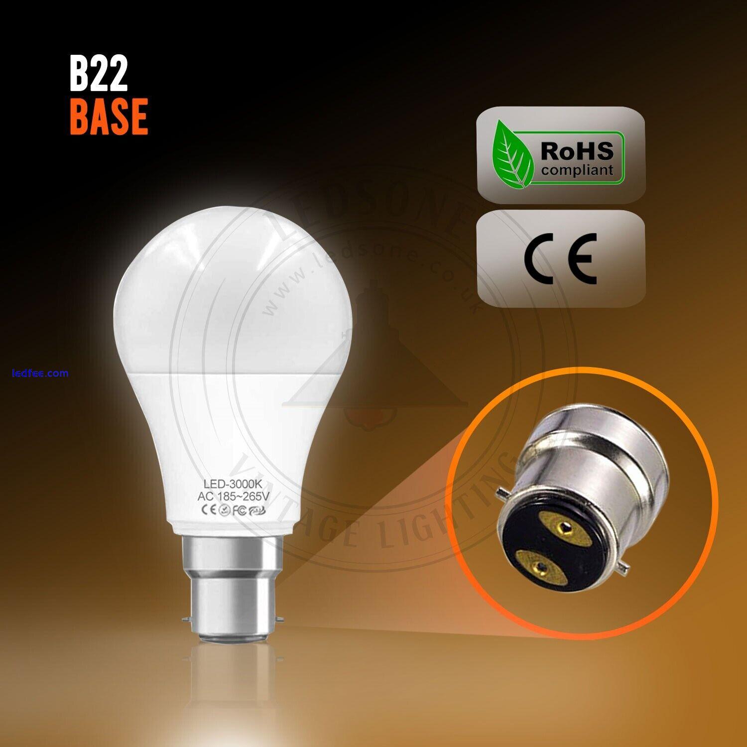 LED Round Golf Light Bulbs SES Screw E27 B22 Lamp Cool / Warm LED Light Bulbs 4 