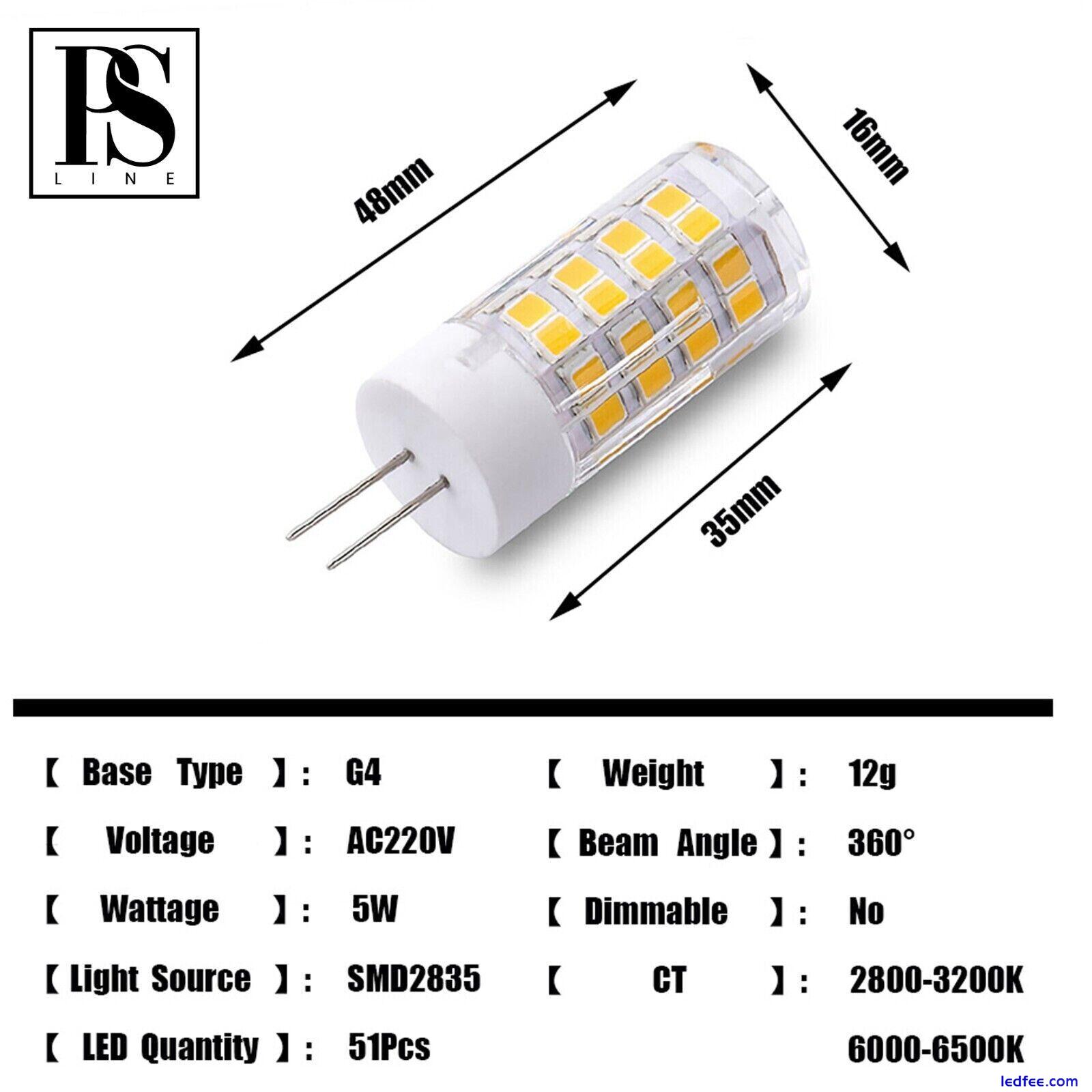 G4 LED BULBS 3W,5W,7W  33,51,75 Leds,  SMD2835 HIGH QUALITY 2 