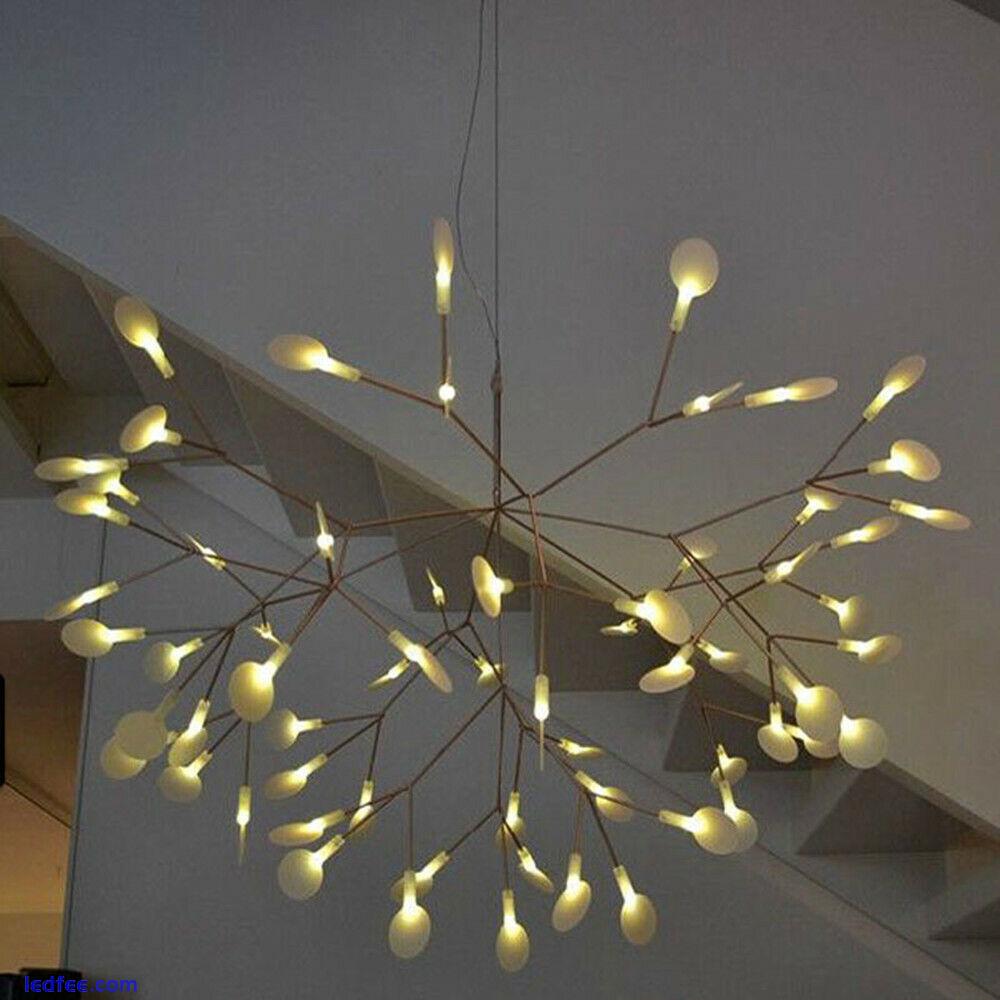 Hot Modern Plant Pendant Light LED Chandelier Lighting Branch Ceiling Lamp 2 