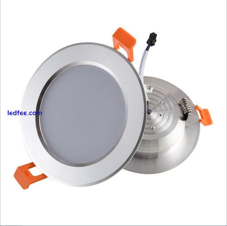 7W 9W 12W 15W 18W  LED Ceiling Recessed Down Light Fixture Lamp Light & Driver 0 