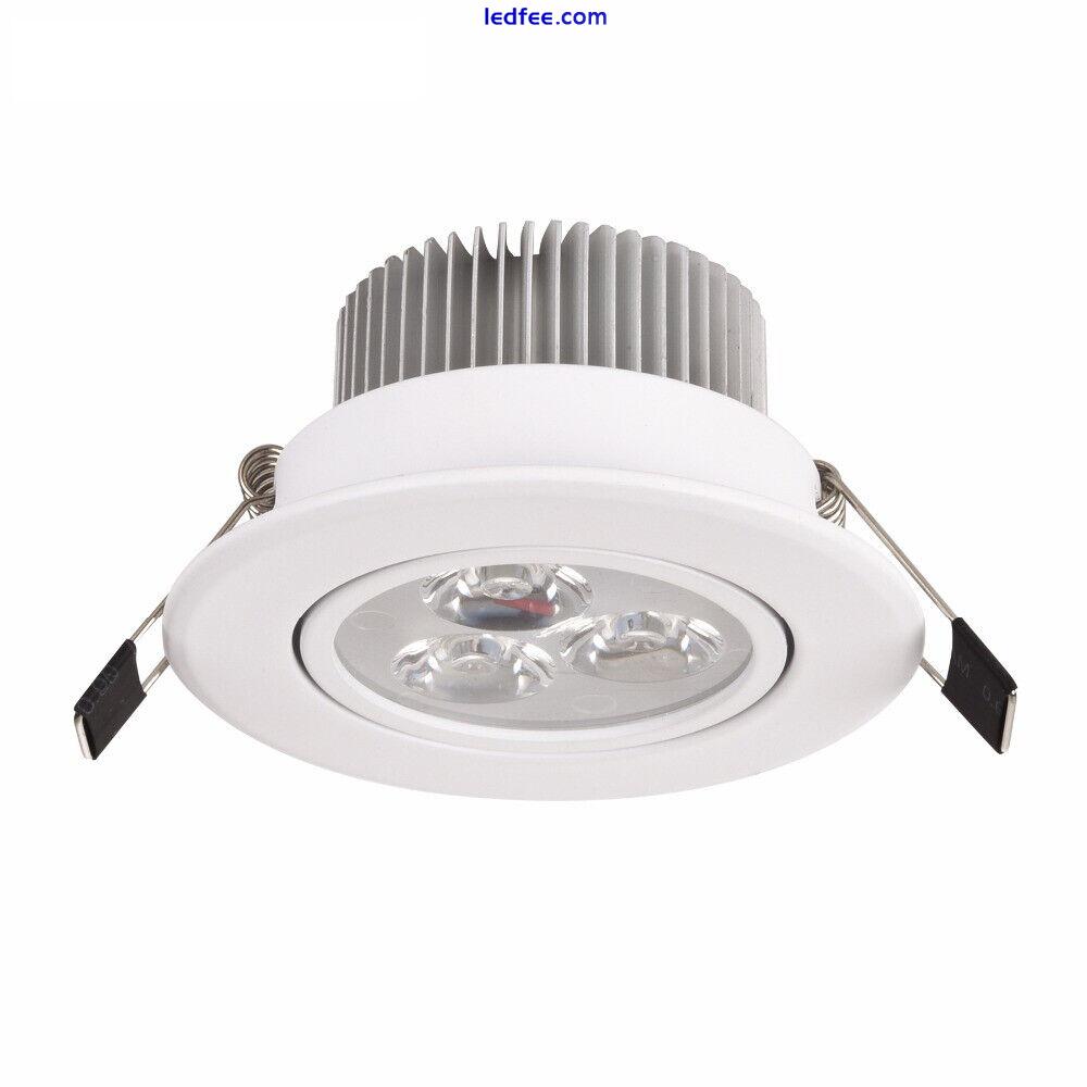 9W Recessed Led Ceiling Down Light Fixture Spotlight Lamp Bulb Warm White 33500K 2 