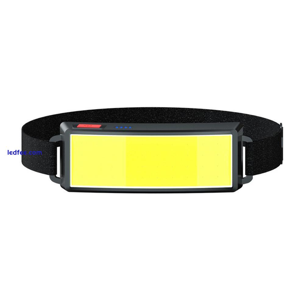 Super Bright Waterproof LED Head Torches Headlight USB Rechargeable Headlamps US 5 