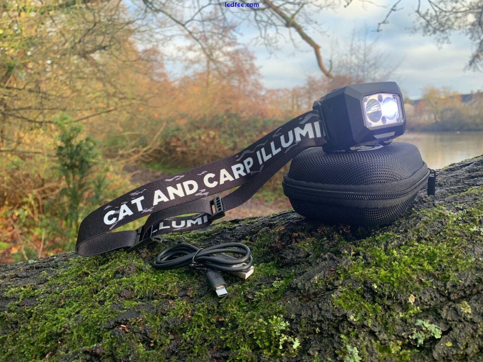 Carp Fishing LED Head Torch. LED Headlamp. Camping Head Torch. Fishing Tackle 2 