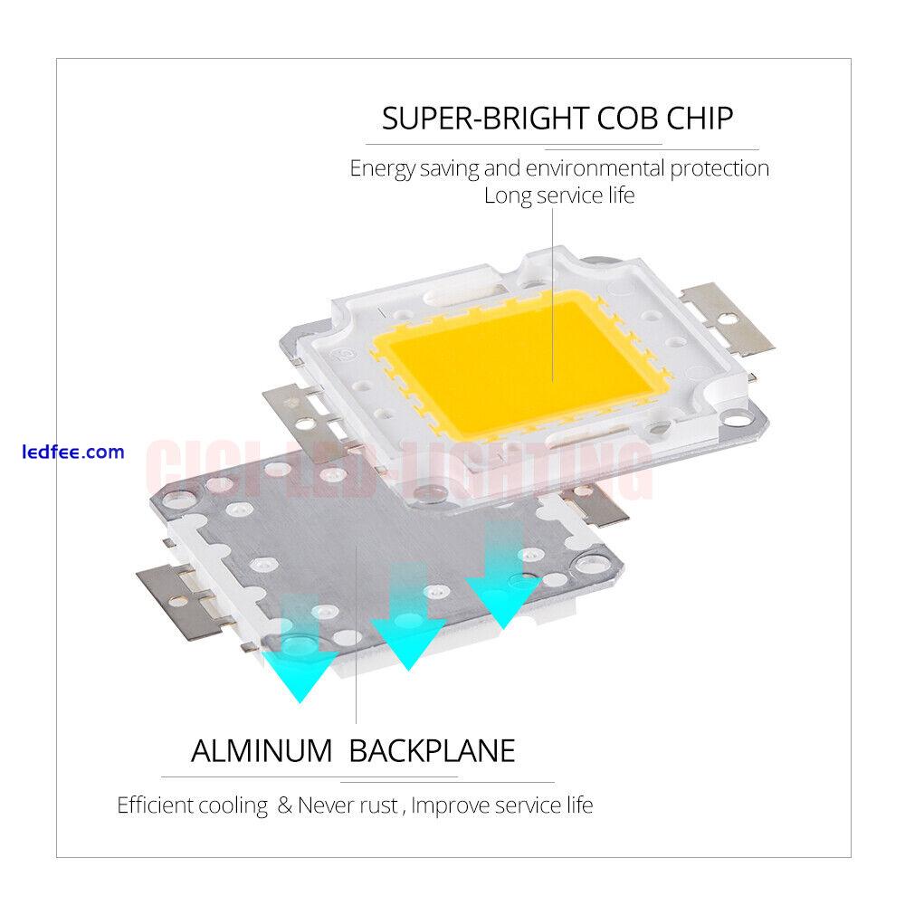 LED Chip COB Light High Power SMD Bulb 100W 50W 70W 30W 20W 10W Floodlight Lamp 5 