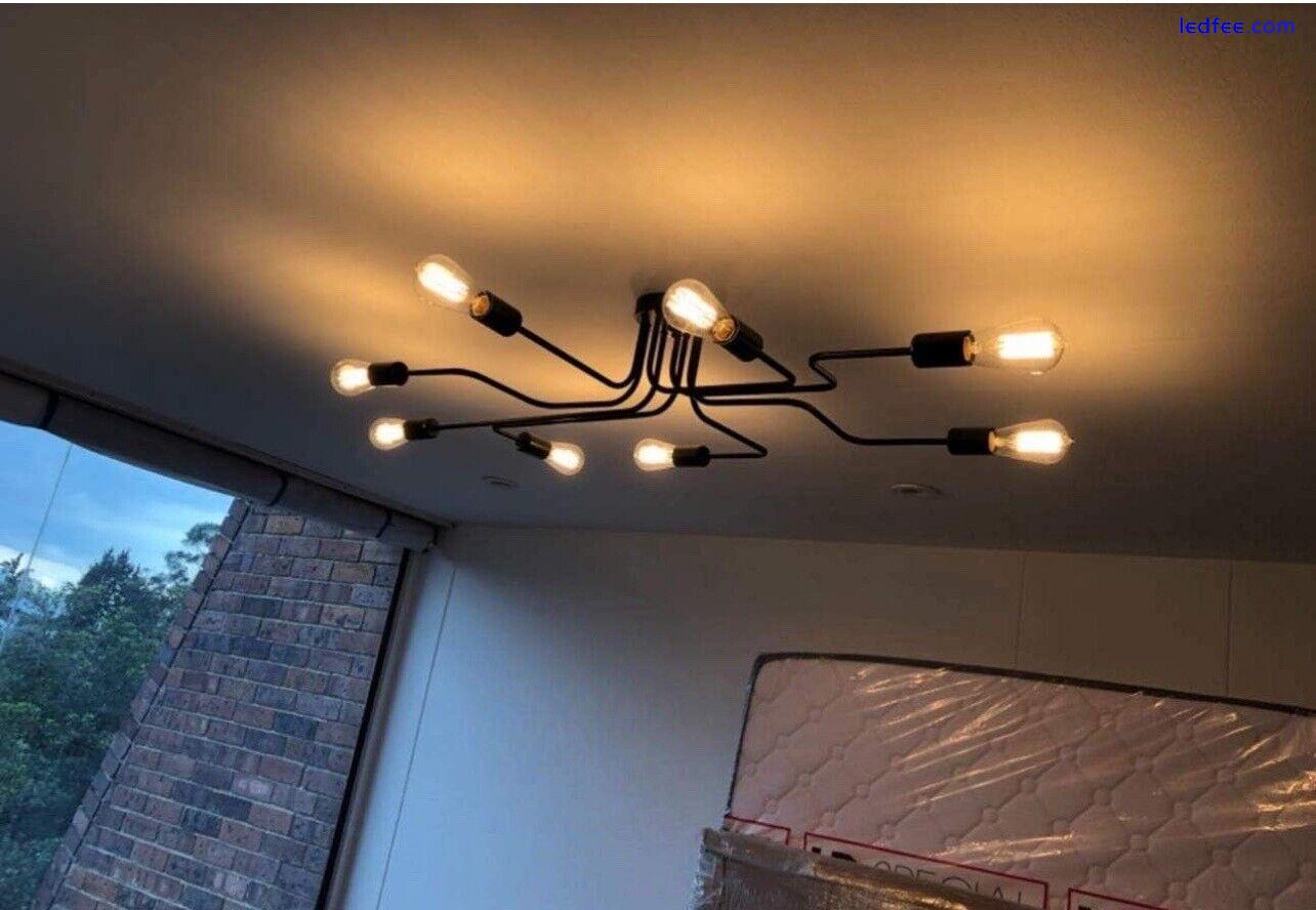 Modern LED Ceiling Chandelier Lighting Living Room Bedroom Creative Home Fixture 1 