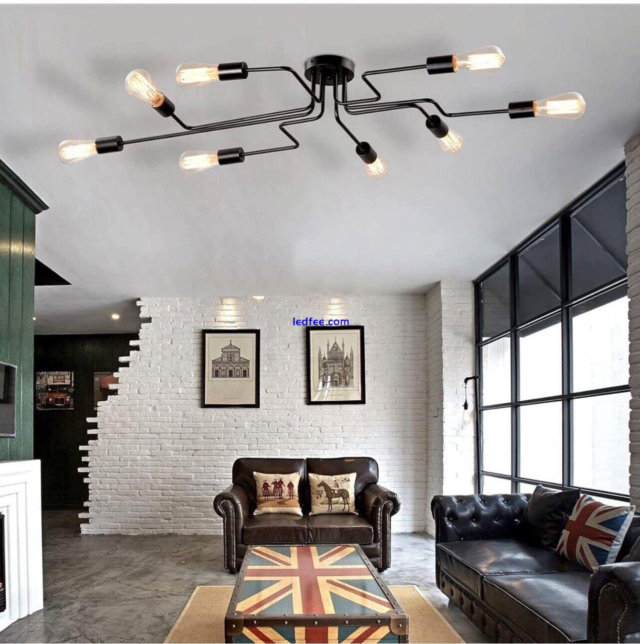 Modern LED Ceiling Chandelier Lighting Living Room Bedroom Creative Home Fixture 0 