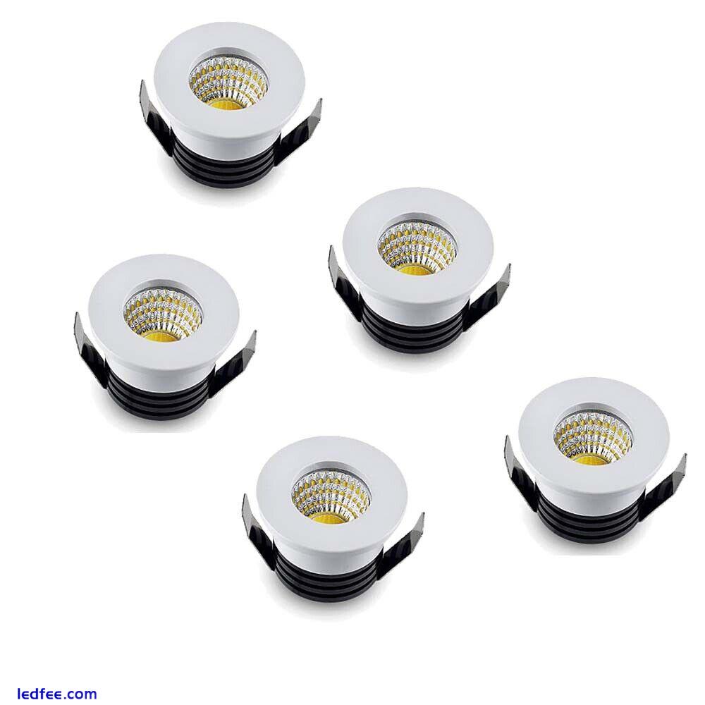 LED Ceiling Down Light 5pcs MINI 3W Recessed Spotlight Small Under Cabinet Light 4 