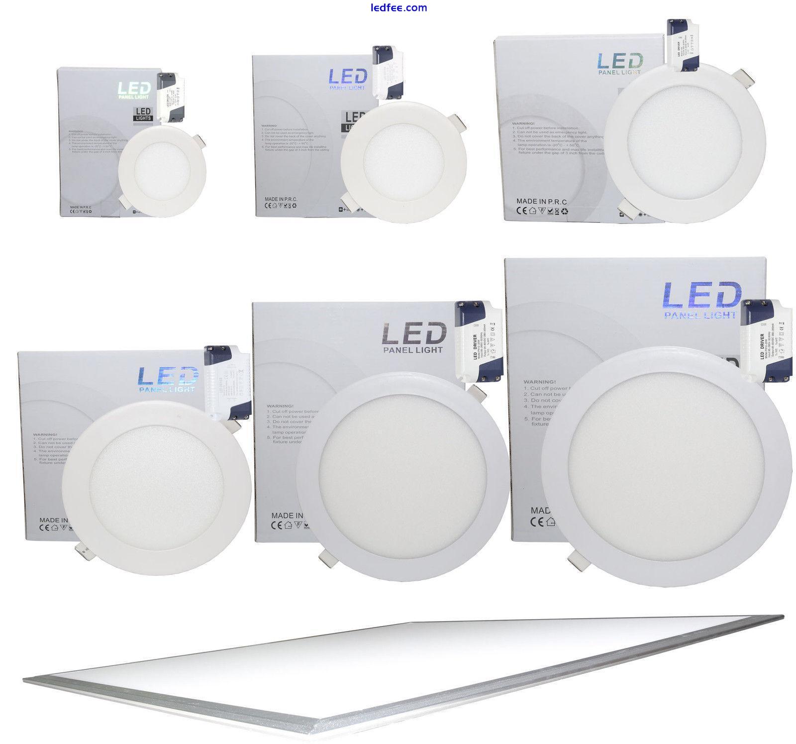 LED Ceiling Panel Light Ultra Slim Recessed Down Lighting Modular Suspended 0 